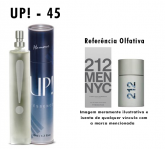 LANÇAMENTO UP!45 212MEN* Sândalo/Musk