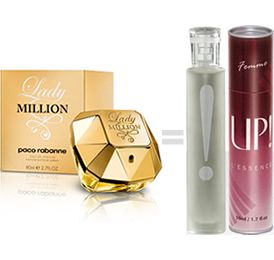 LANÇAMENTO UP!46 floral amadeirado Lady Million*