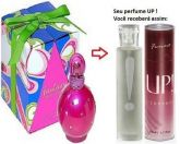 UP!38 Floral Frutado Fantasy* Lixias Vermelhas/Kiwi