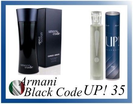 UP!35 Armani Black Code* Âmbar/Jasmim Moderno